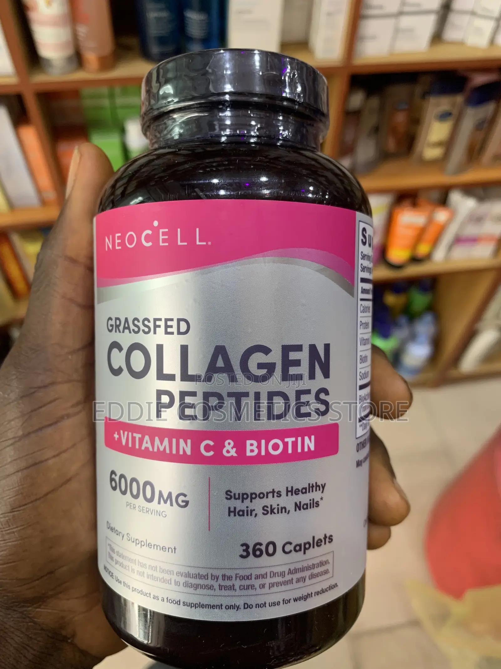 Original NeoCell Grassfed Collagen Peptides 6000mg 360 Caplets