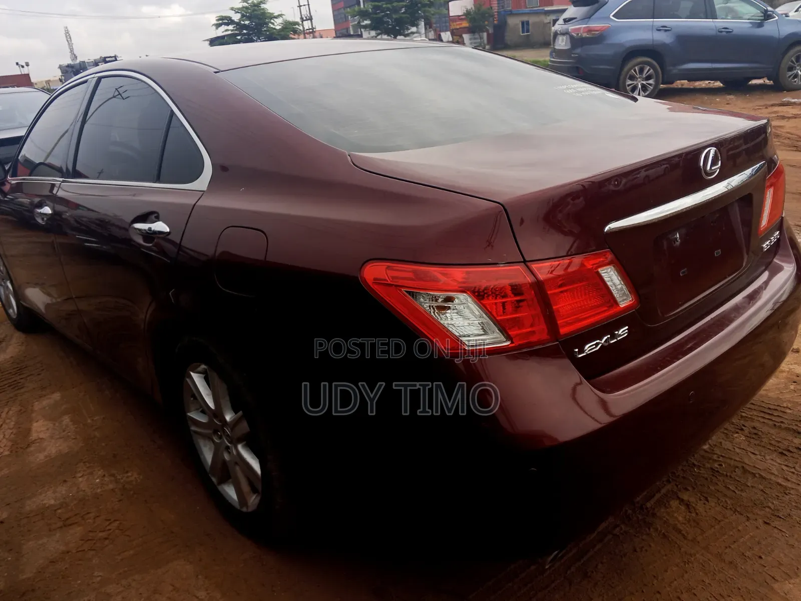 Lexus ES 350 2008 Burgundy