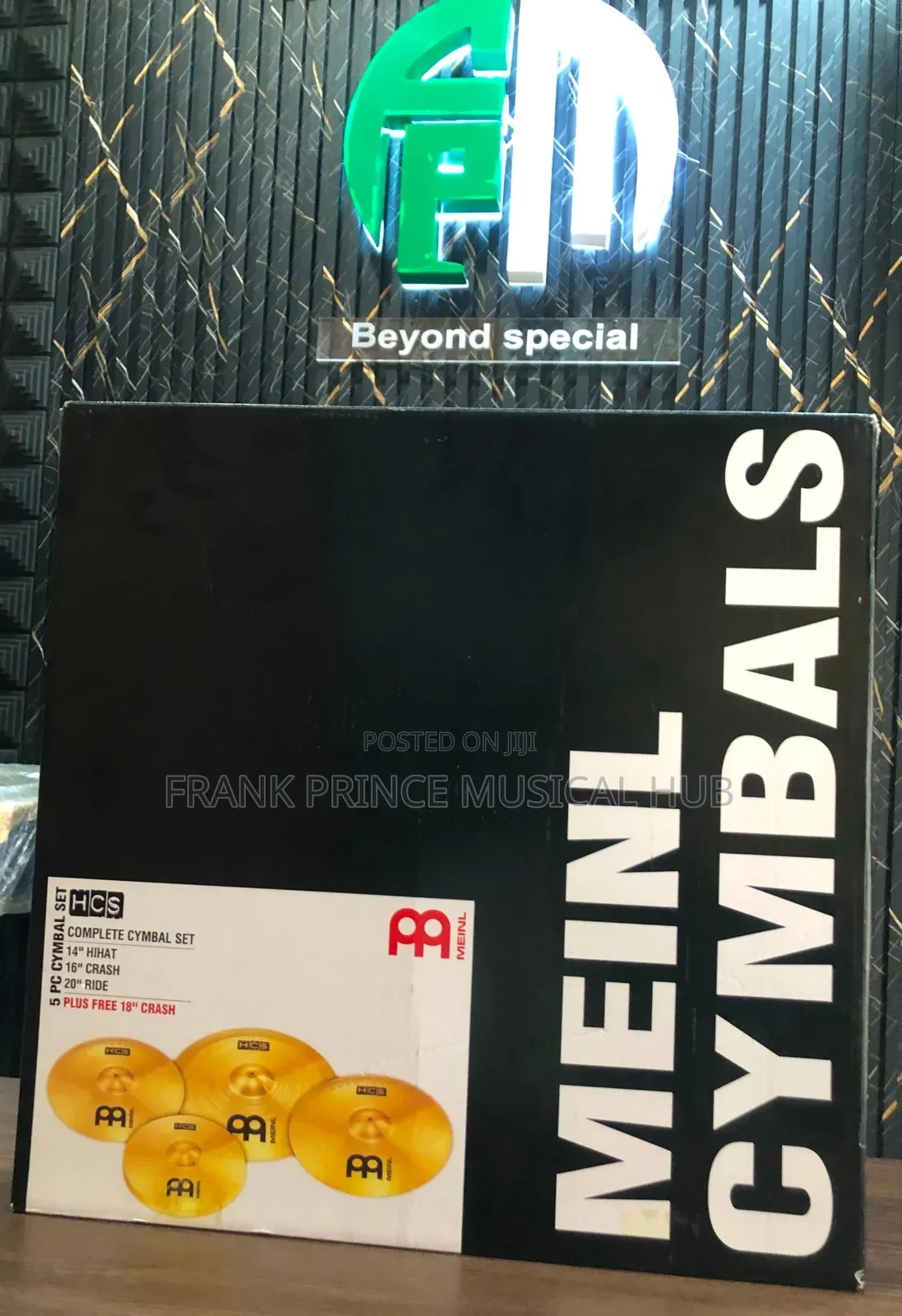 Meinl HCS Cymbal Set With Trash Crash / Trash Stack (B