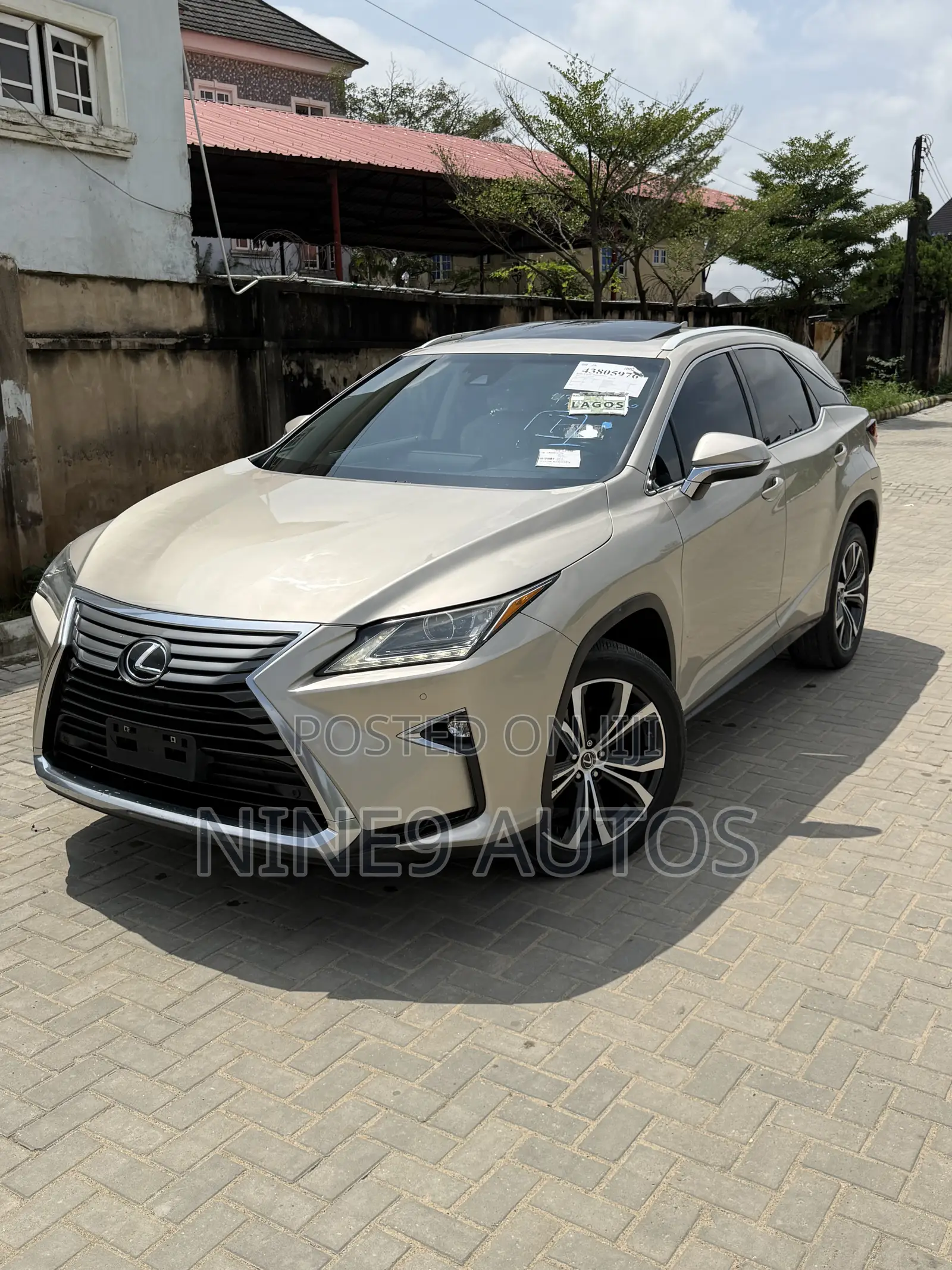 Lexus RX 350 AWD 2018 Gold
