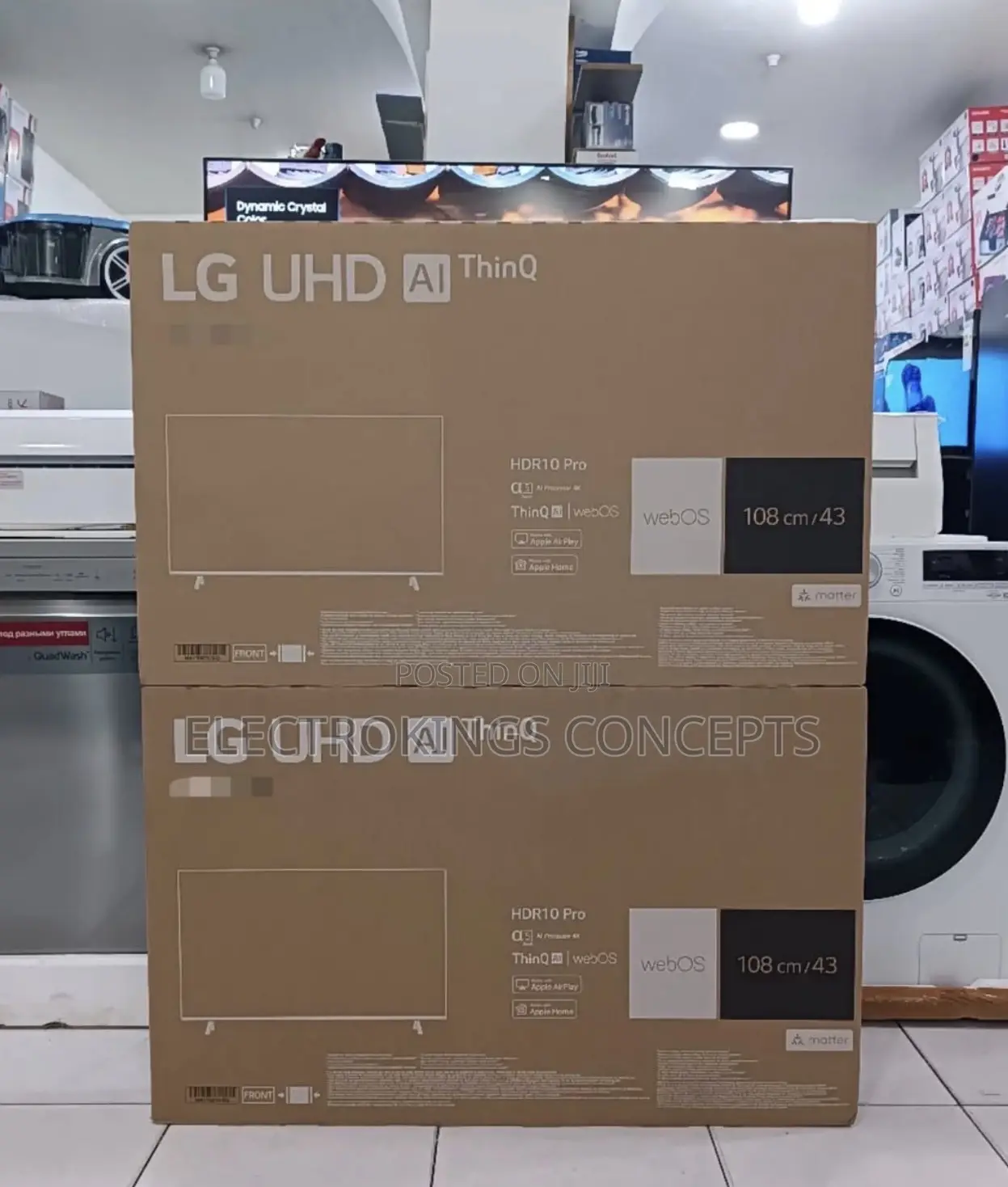 LG 43-Inches UHD Smart TV UA73 | HDR10 | webOS 25 | 43UA73 2025 Model