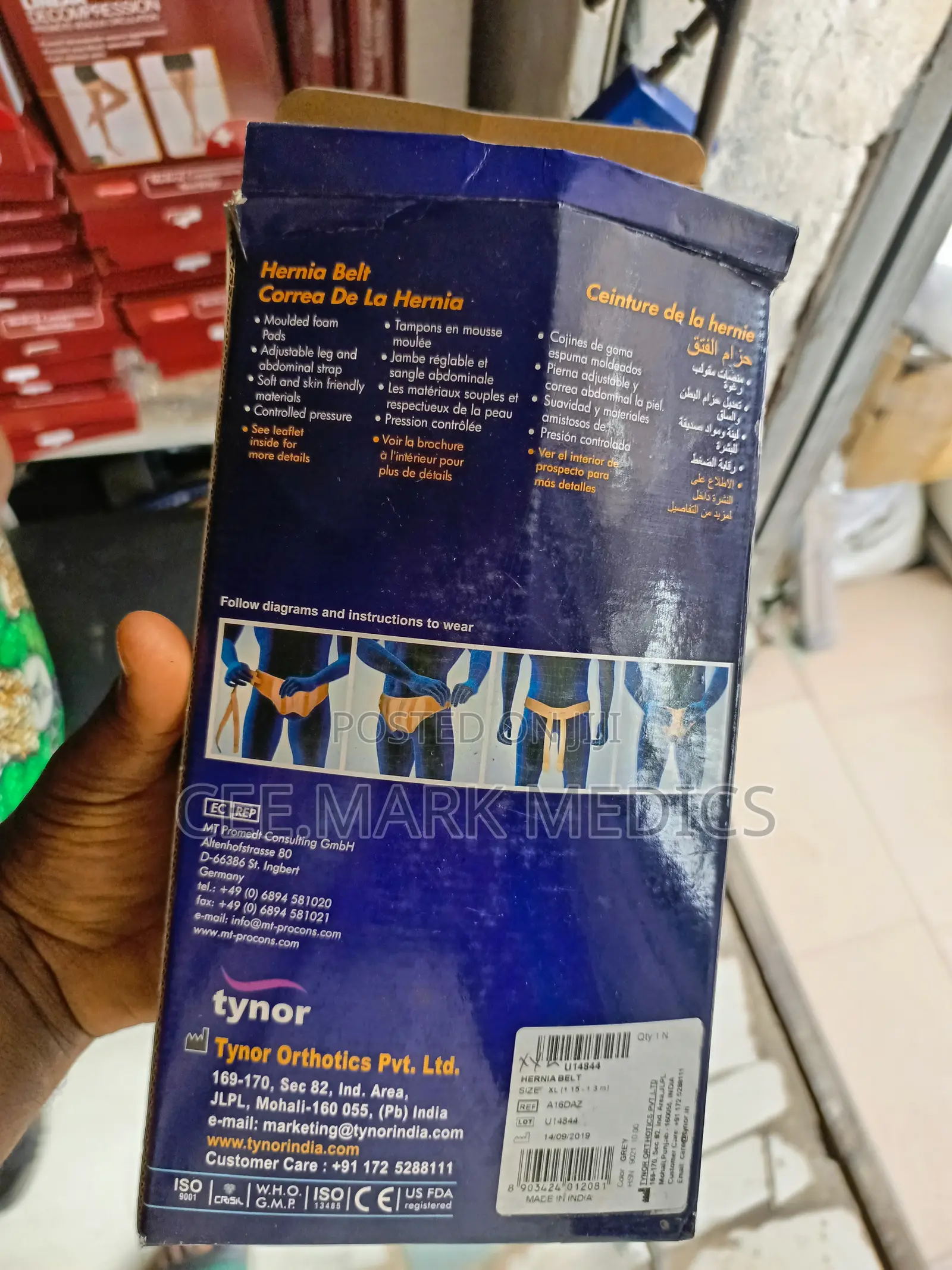 Tynor Medical Hernia Belt