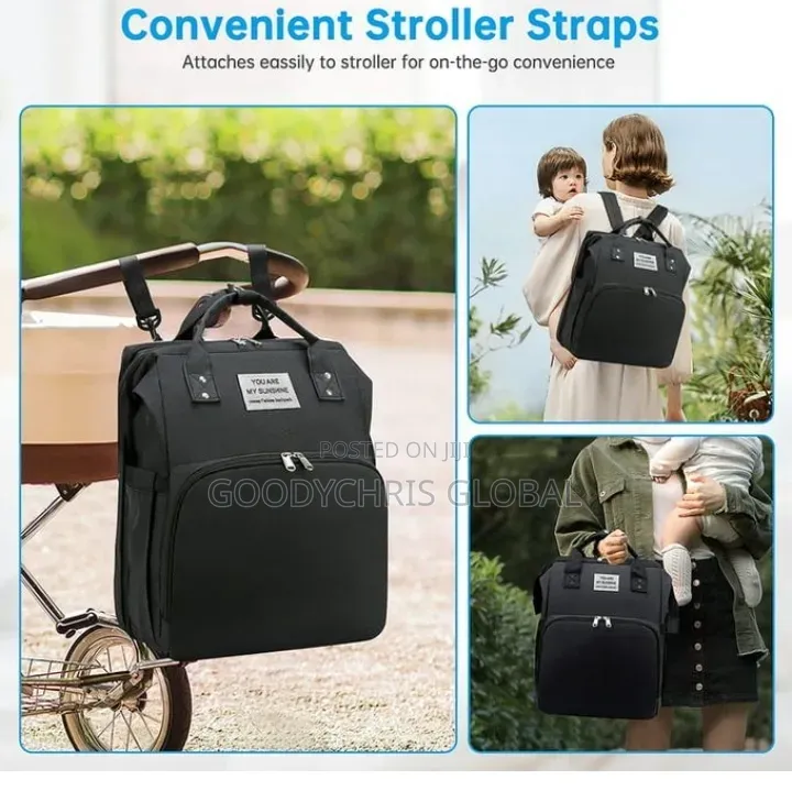 Waterproof Multipurpose Foldable Baby Bed and Diaper Bag