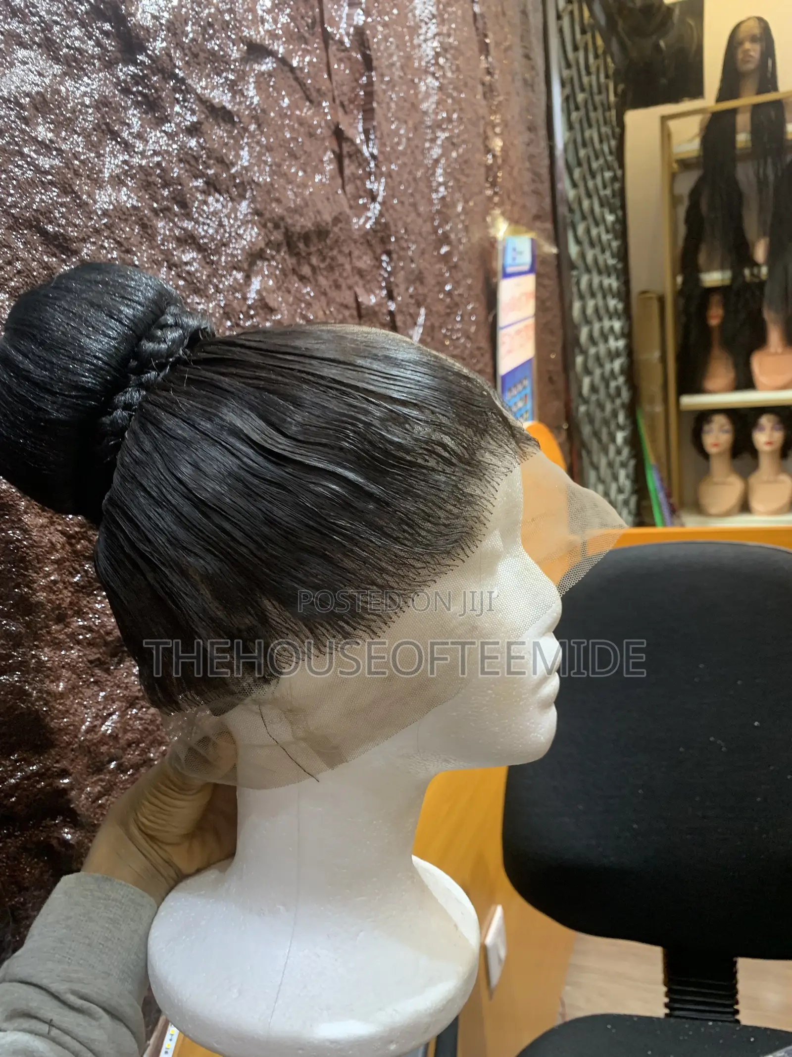 360 Packing Gel With Bun Wig
