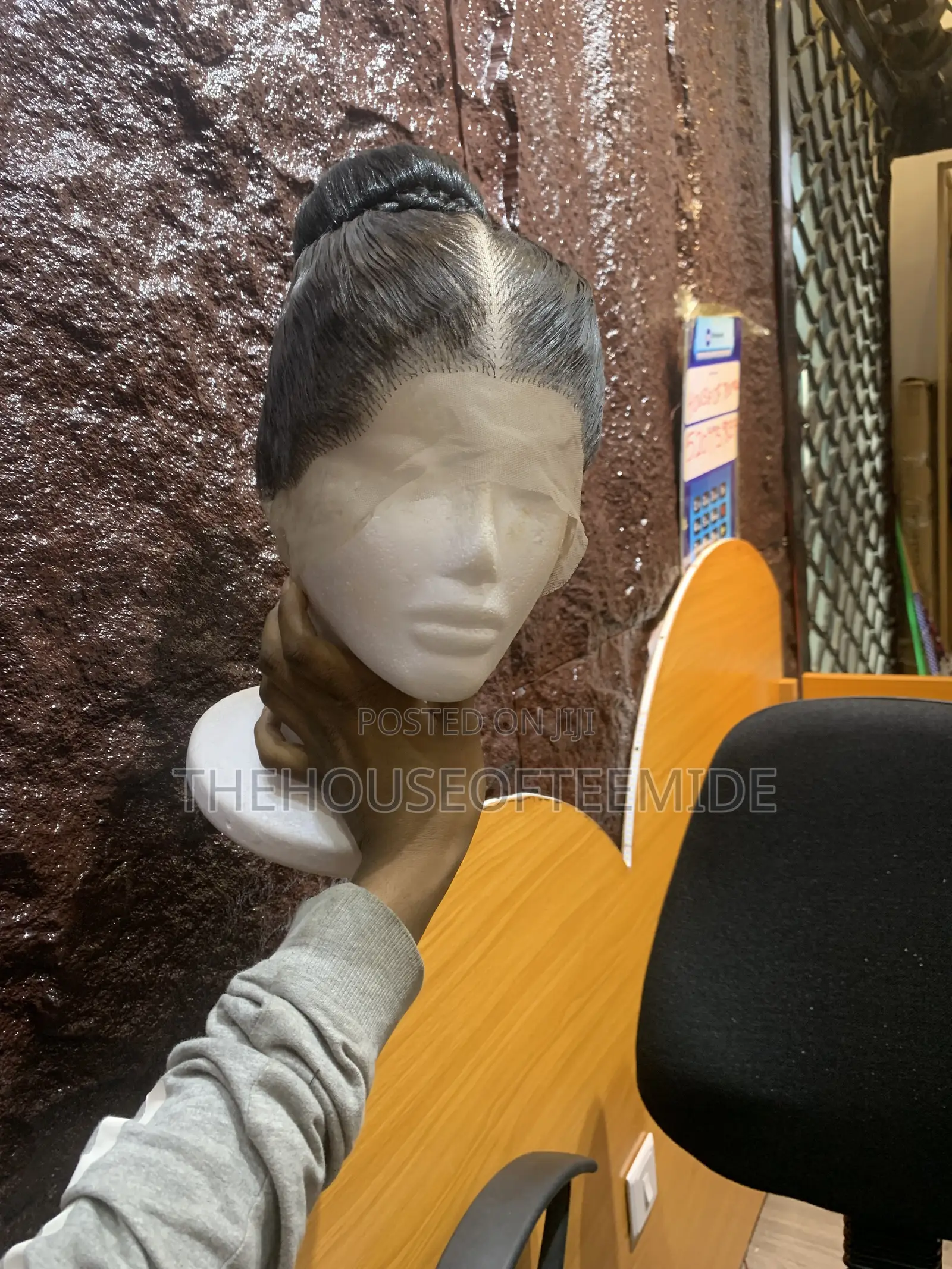 360 Packing Gel With Bun Wig