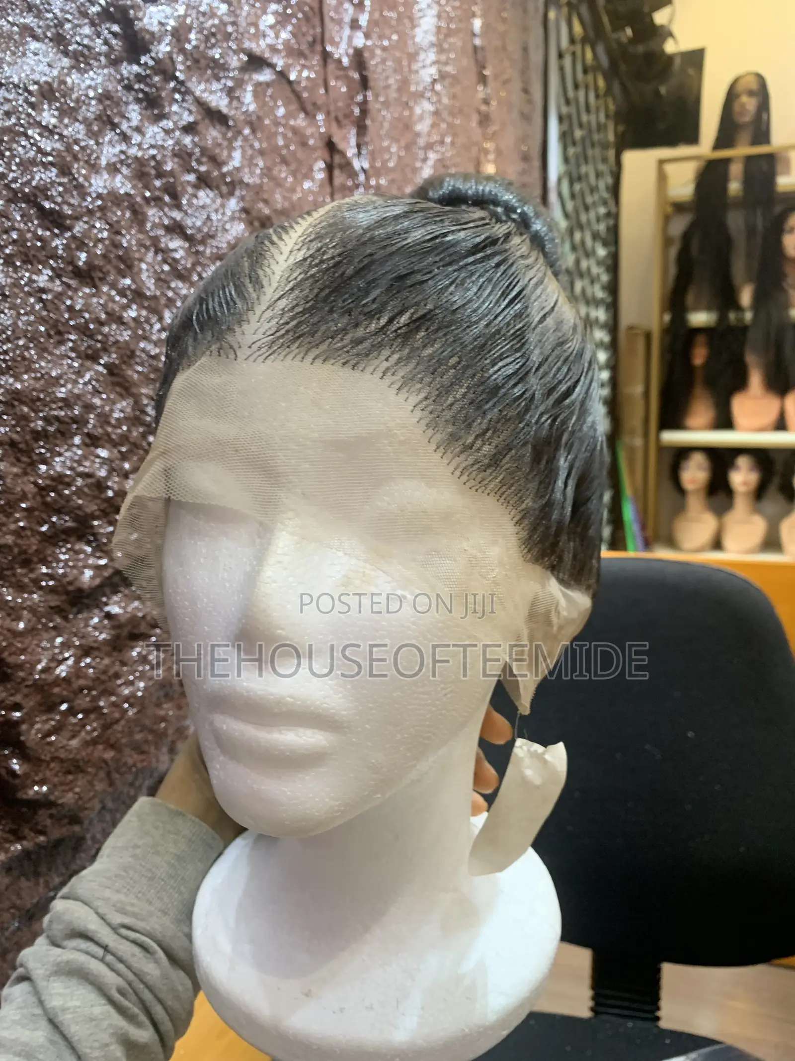 360 Packing Gel With Bun Wig