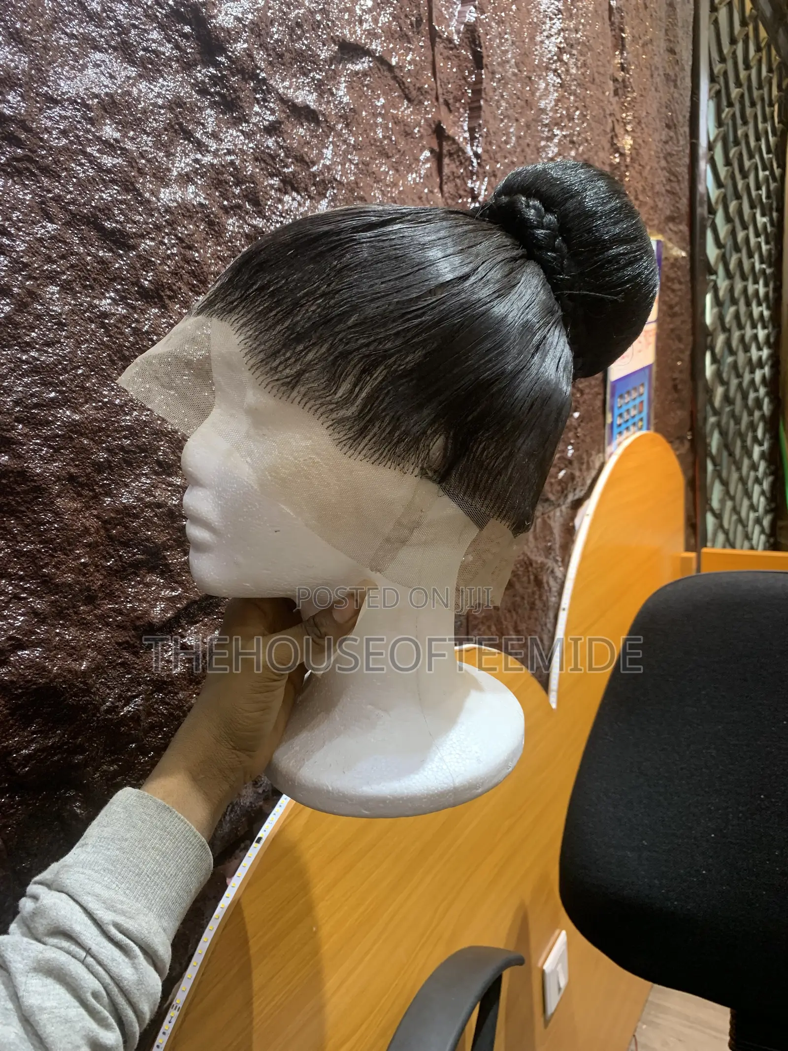 360 Packing Gel With Bun Wig