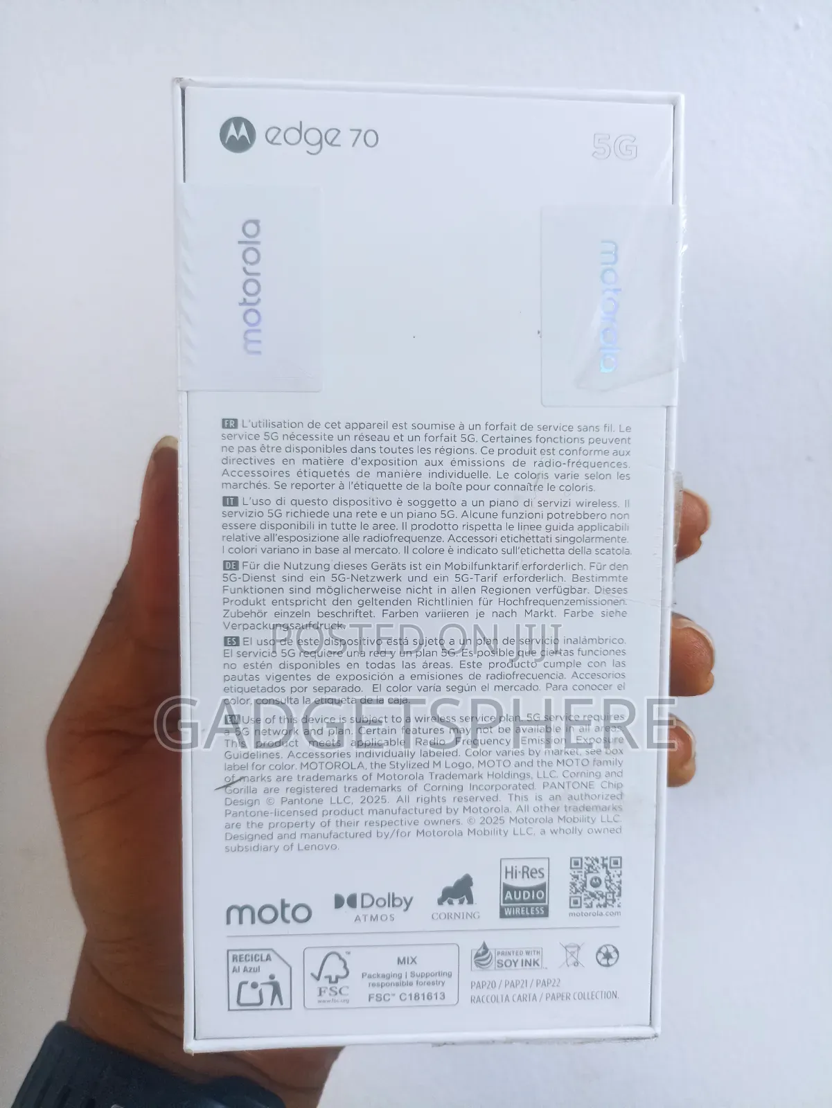 New Motorola Edge 70 512 GB