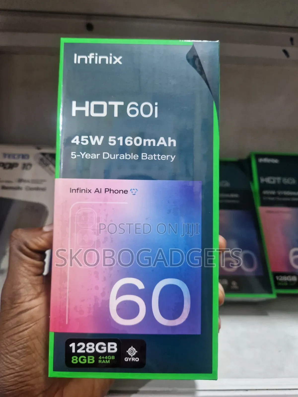 New Infinix Hot 60i 128 GB