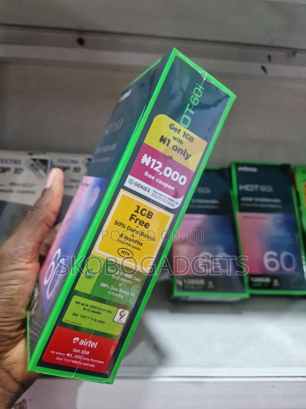New Infinix Hot 60i 128 GB
