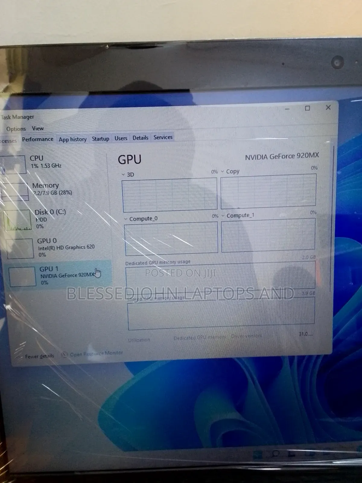 Laptop Lenovo IdeaPad 320 8GB Intel Core i5 HDD 1T