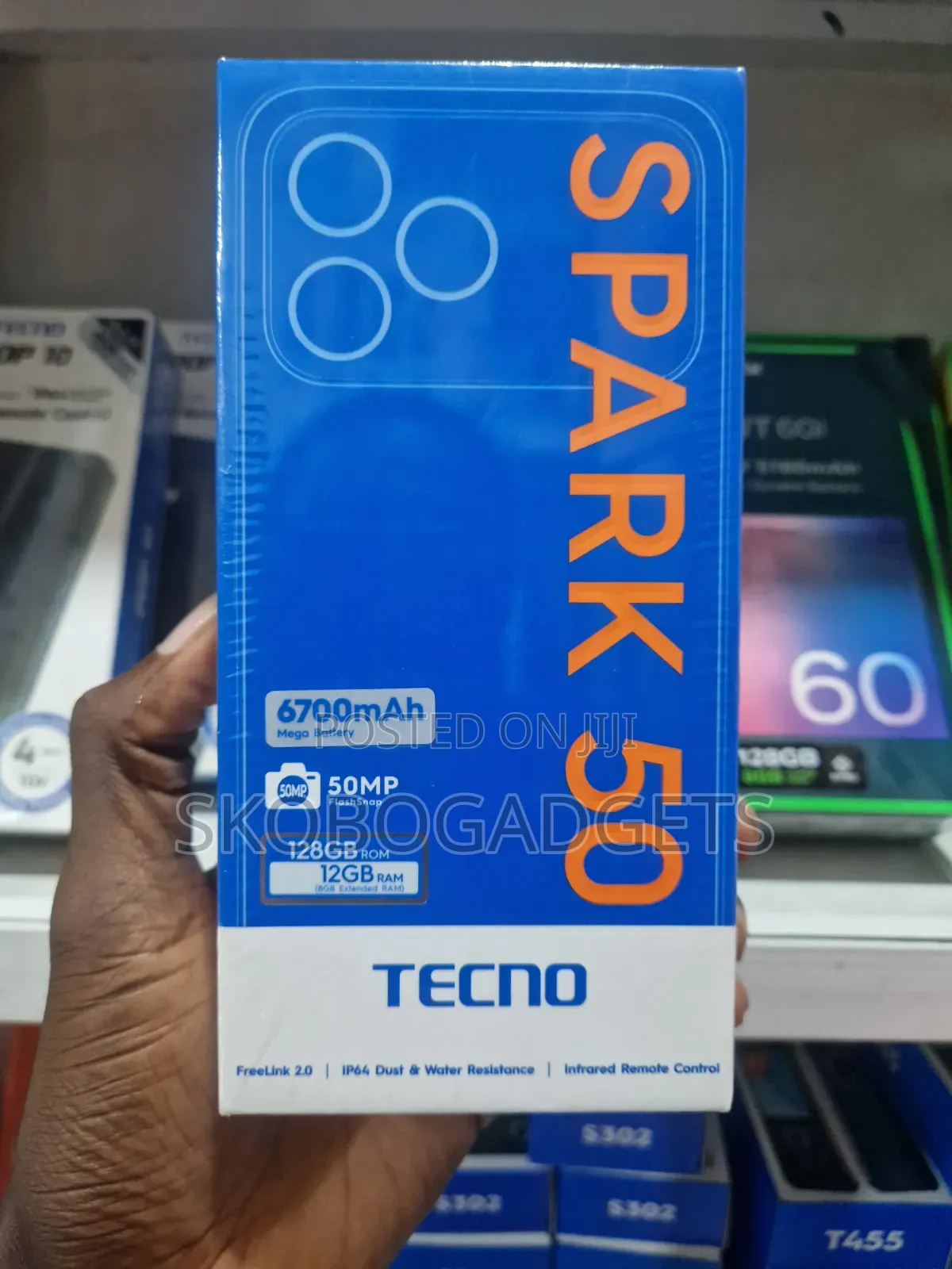 New Tecno Spark 50 128 GB Blue