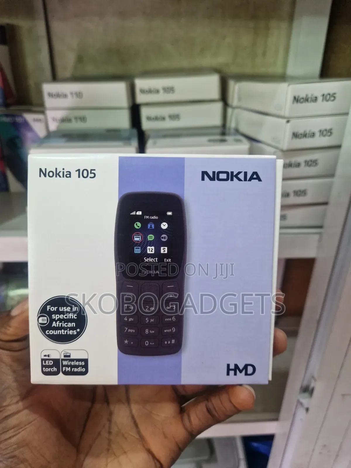 New Nokia 105 Black