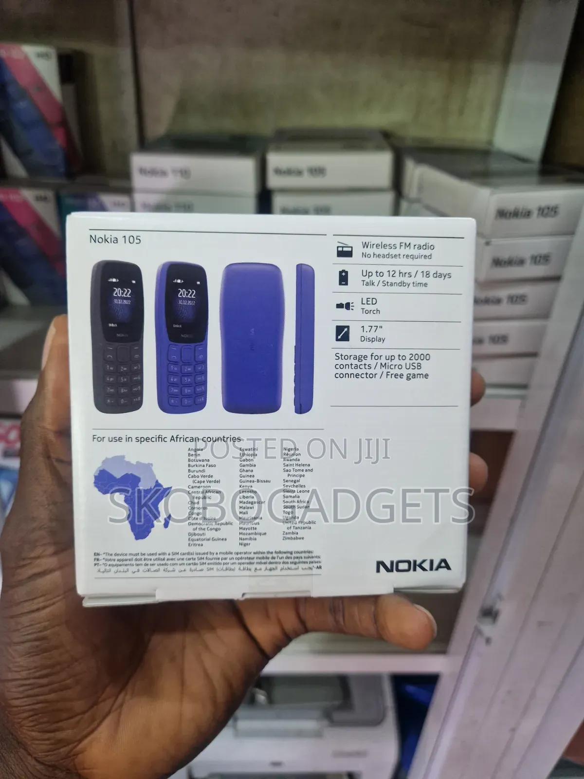 New Nokia 105 Black