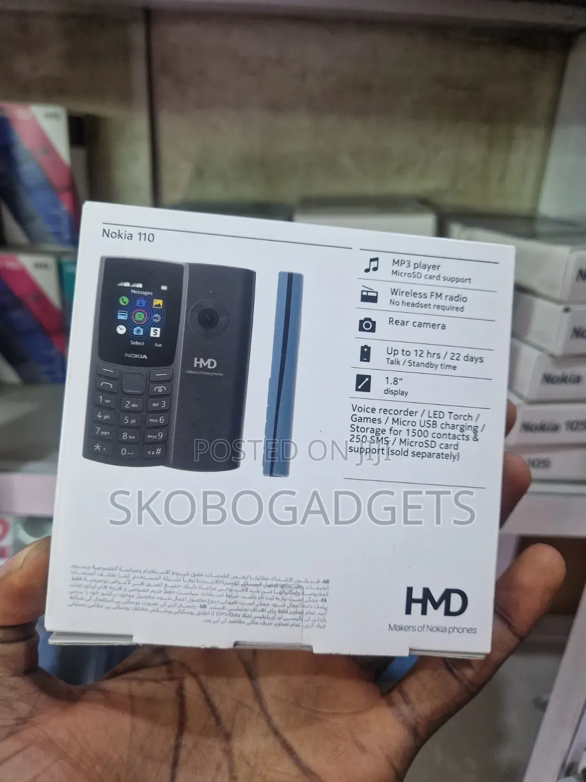 New Nokia 110 Black