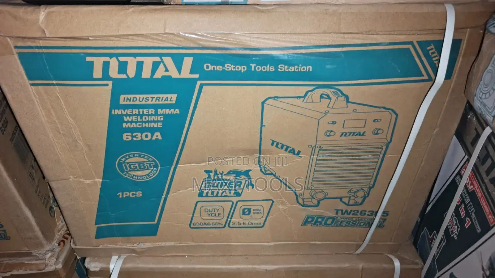 Total TW26305 Industrial Inverter MMA Welding Machine 630A