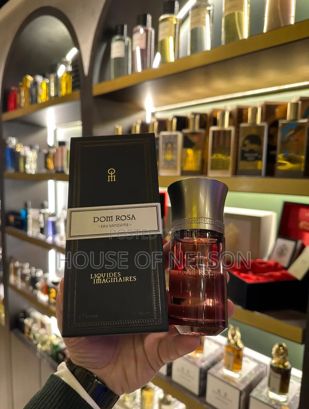 LIQUIDES IMAGINAIRES Dom Rosa Eau Sanguine – Luxury Unisex Eau De