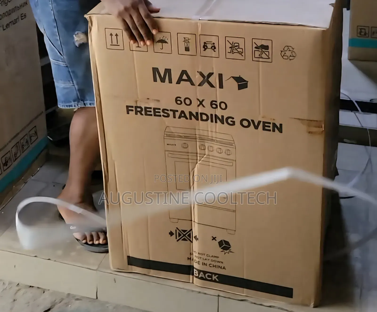 Brand New Maxi Gascooker 60by60 Back Burner With Oven