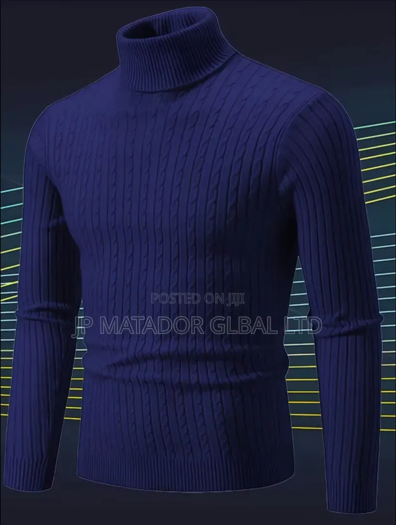 Best Quality Turtle Neck Luxury Polo