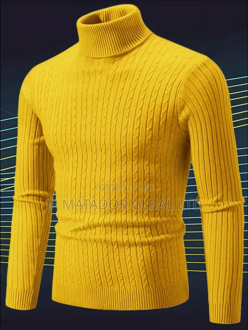 Best Quality Turtle Neck Luxury Polo