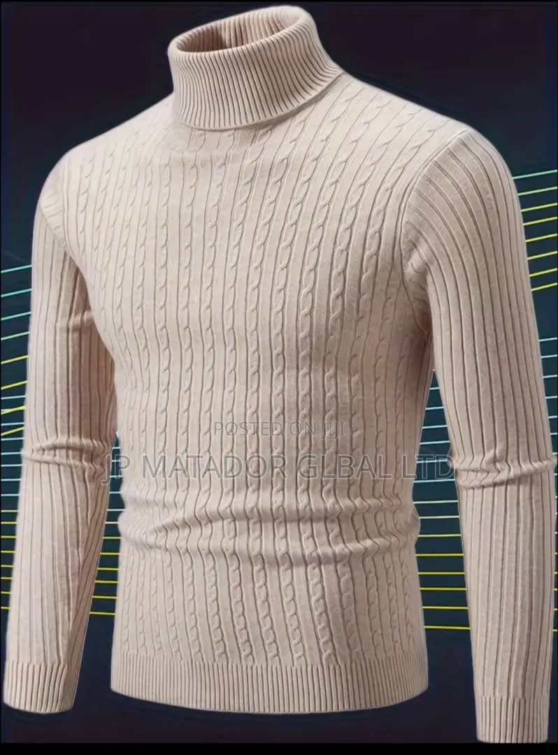 Best Quality Turtle Neck Luxury Polo