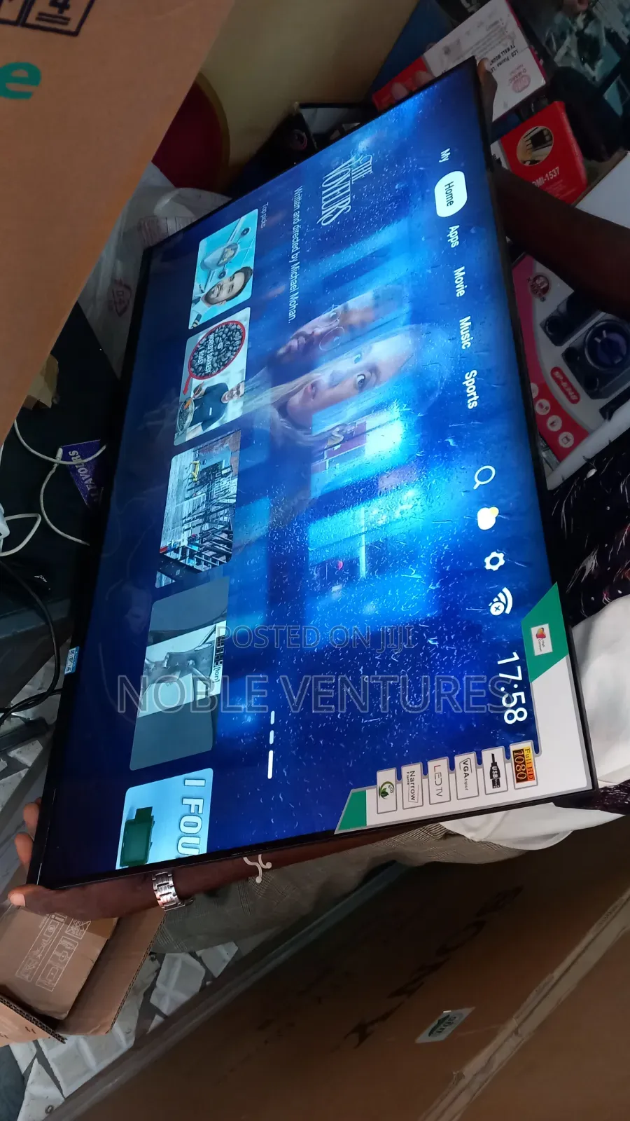Hisense 43"LED Smart Television Netflix YouTube Bluetooth USB HDMI Etc