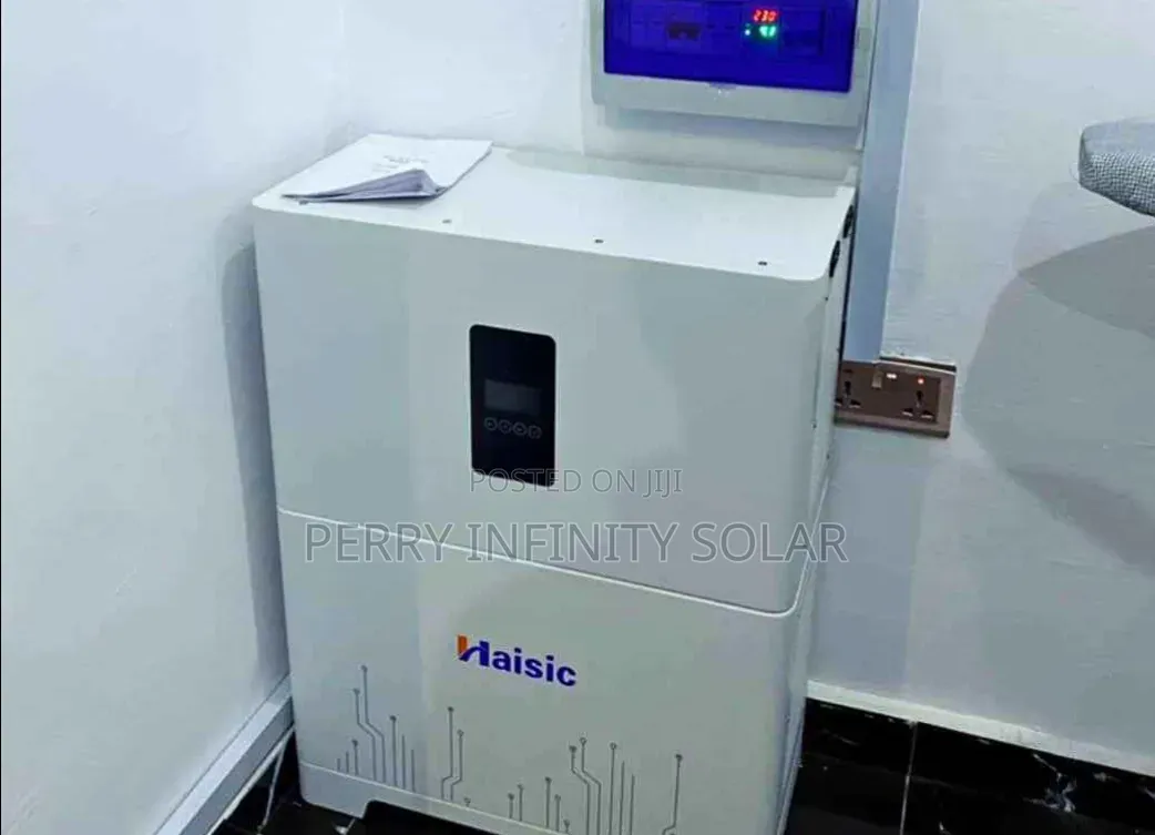Haisic 8kWh All-in-One Solar Generator | 5kW Inverter | LiFePO4Battery