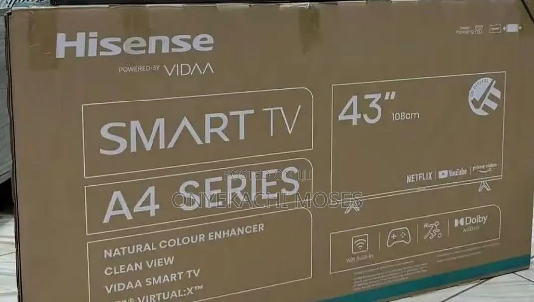 Hisense 43 Inches Smart TV