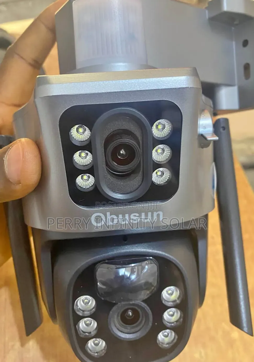 2-Lens Solar CCTV Camera | PTZ | 4g/WiFi | AI | Color Night Vision
