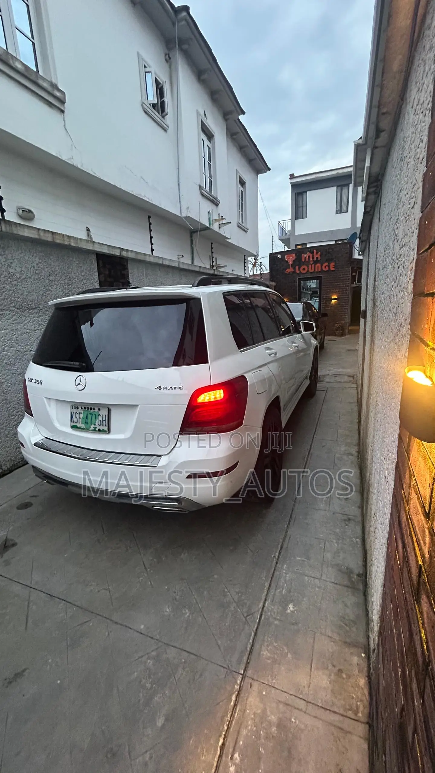 Mercedes-Benz GLK-Class 350 4MATIC 2013 White