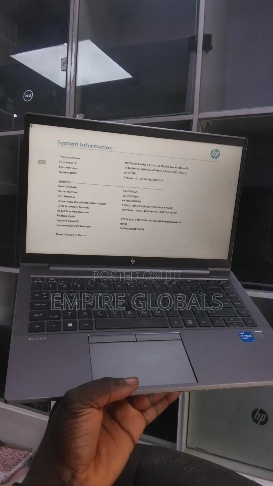 Laptop HP ZBook Firefly G8 16GB Intel Core i5 SSD 256GB