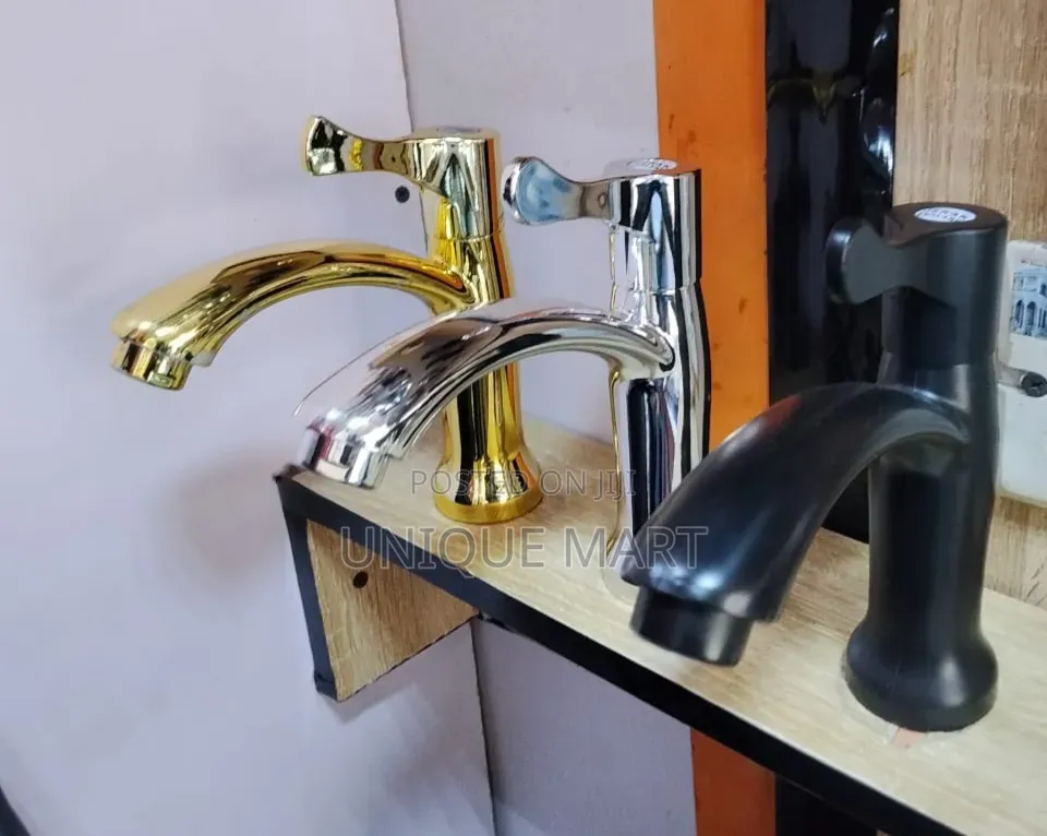 Quality Ordinary Water Basin Tap, Available in Gold, Black and Steel