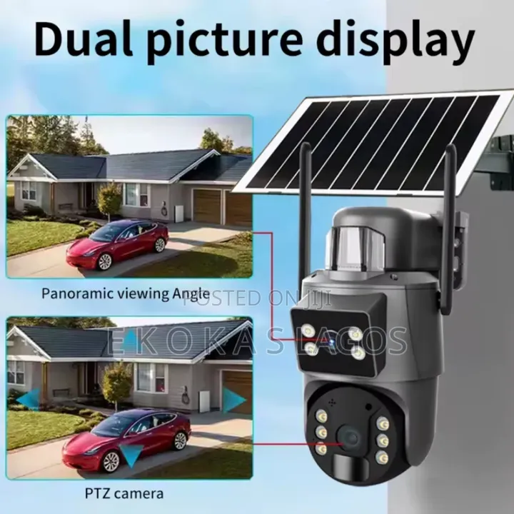2 Ways Dual Lens CCTV Security Camera