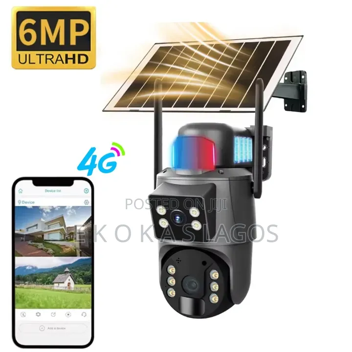 2 Ways Dual Lens CCTV Security Camera