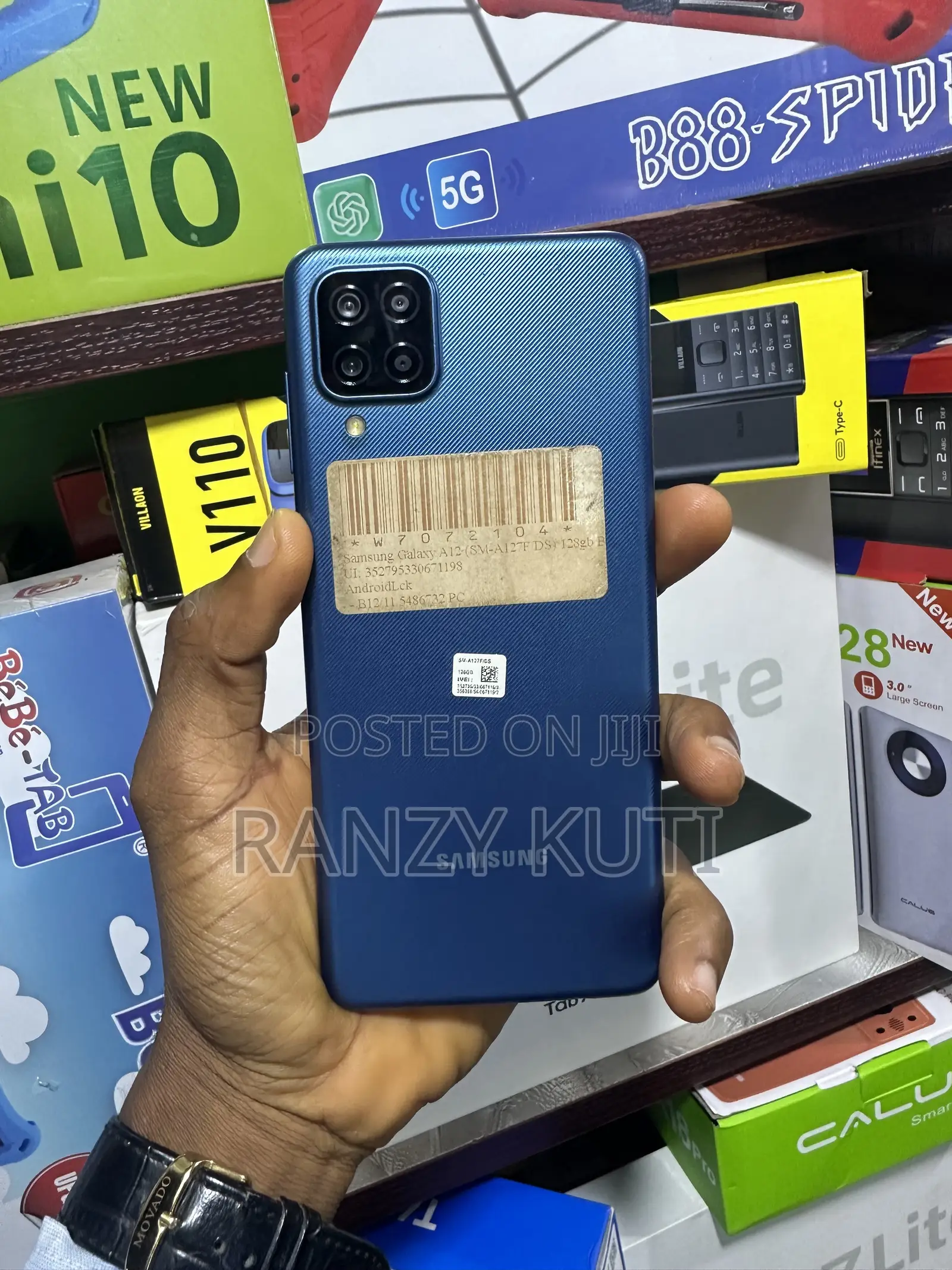 Samsung Galaxy A12 128 GB Blue