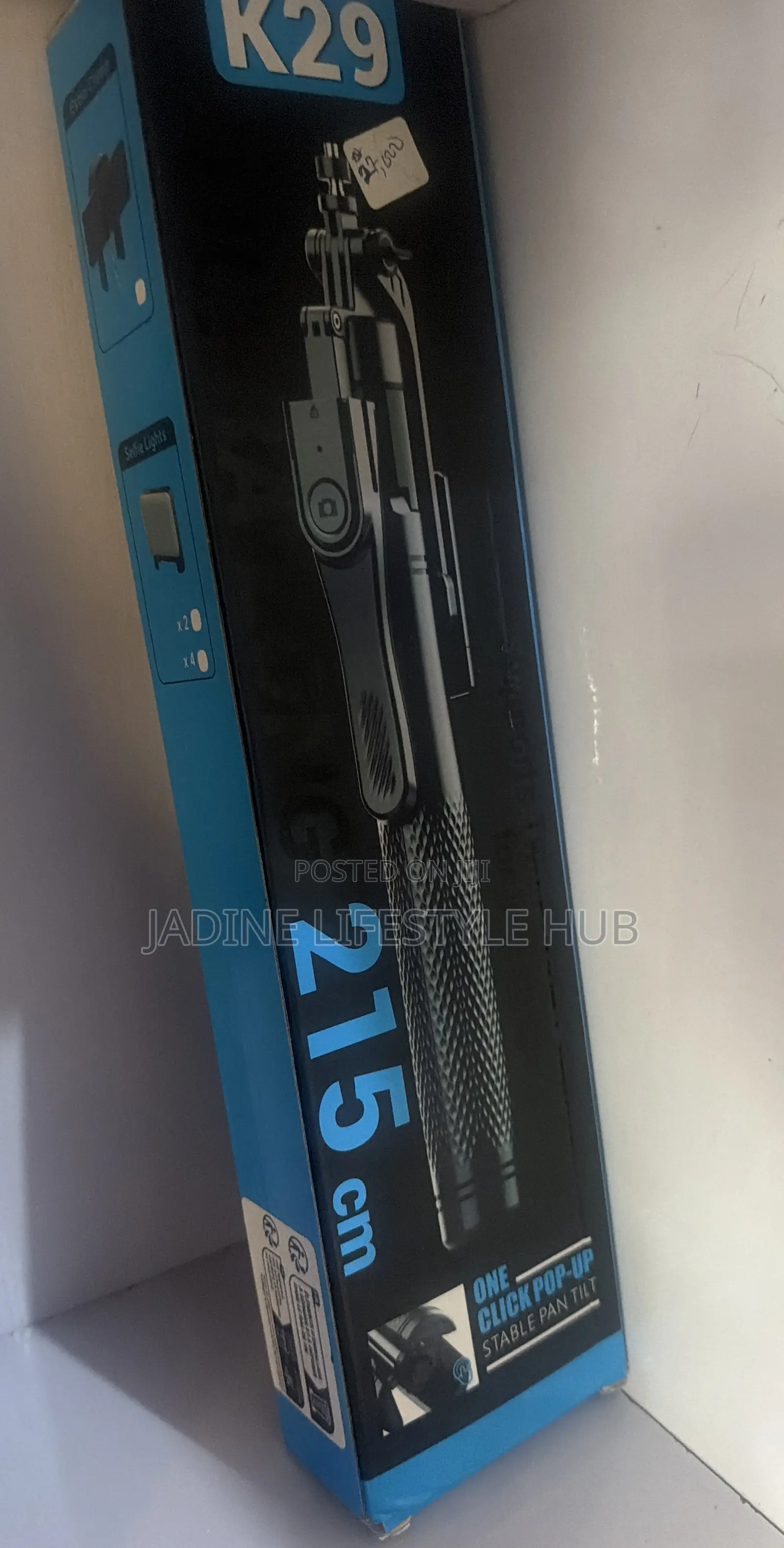 Ultra Long 215cm Wireless Bluetooth Selfie Stick With Remote