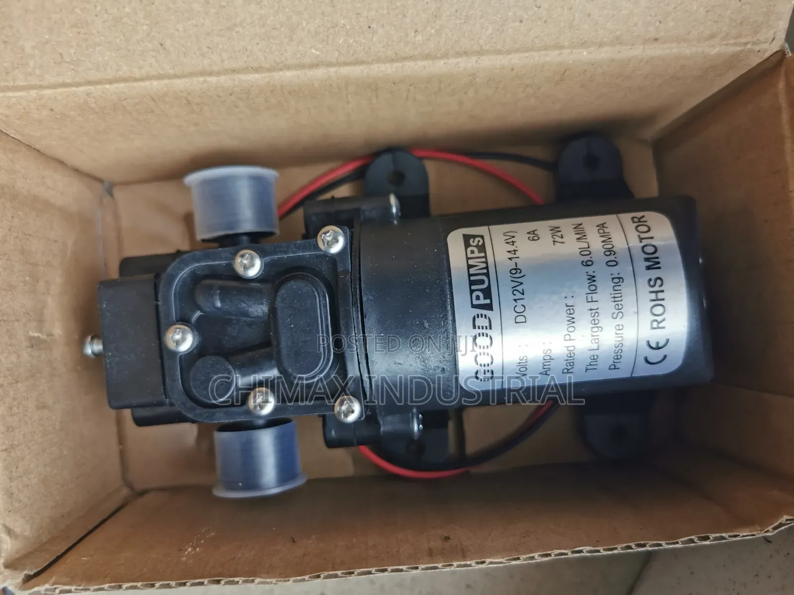 12v DC 75W Micro Diaphragm Water Pump