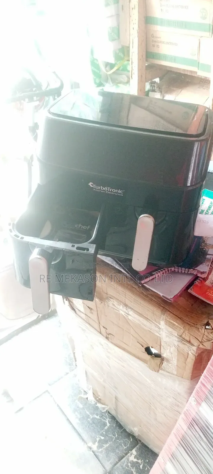 Original Turbotronic XXL Double Basket Airfryer 9ltrs German Used