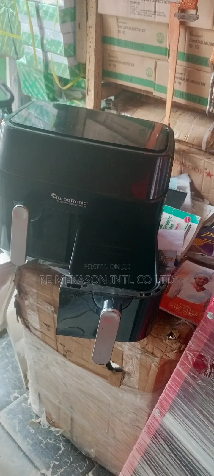 Original Turbotronic XXL Double Basket Airfryer 9ltrs German Used