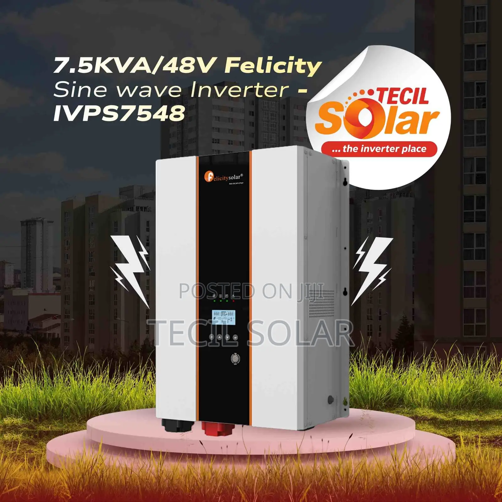 7.5kva/48v Felicity Sine Wave Inverter -IVPS7548