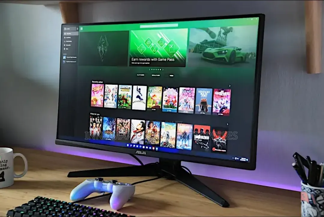 ASUS TUF 28-Inch UHD (3840x2160) 144hz Refresh Rate Gaming Monitor