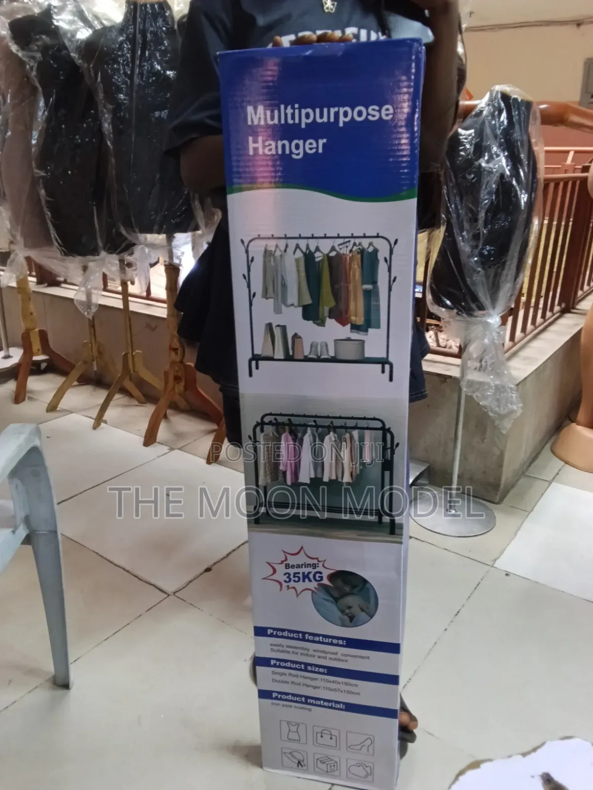 Quality Adjustable Single Cloth Display Hanger