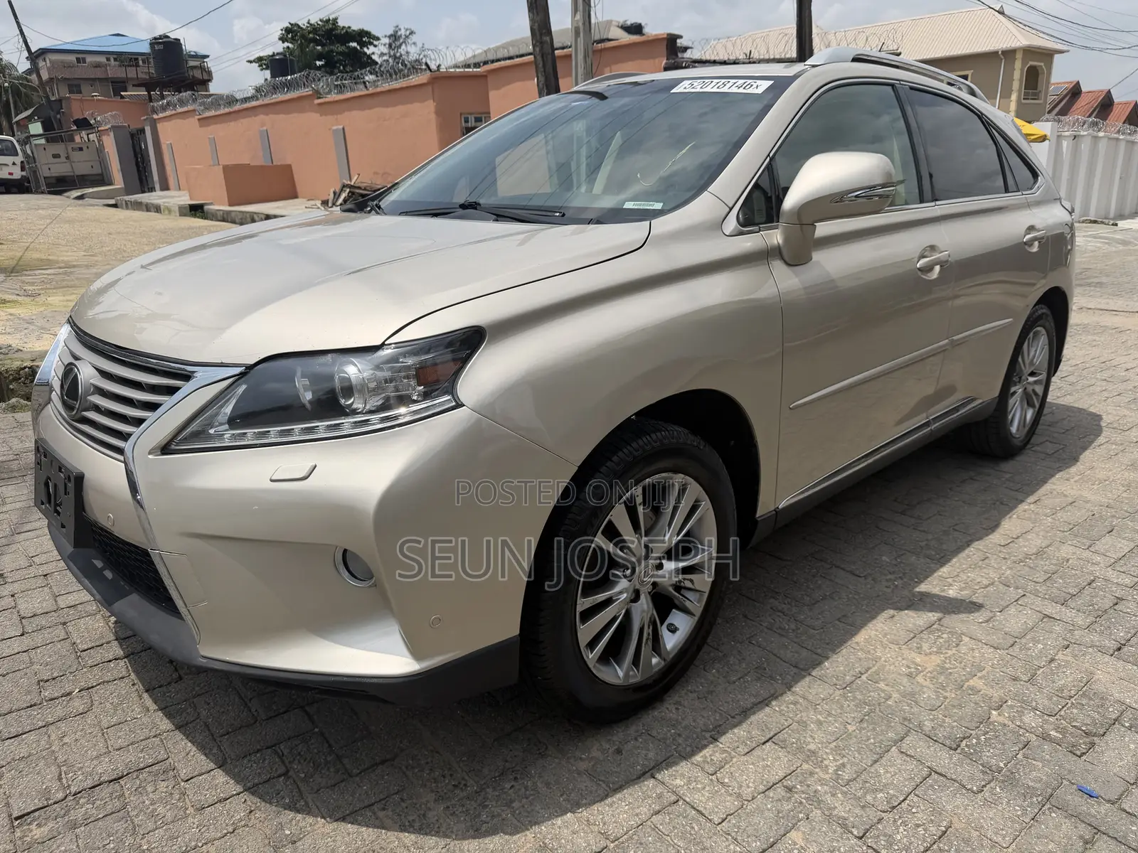 Lexus RX 350 AWD 2014 Gold