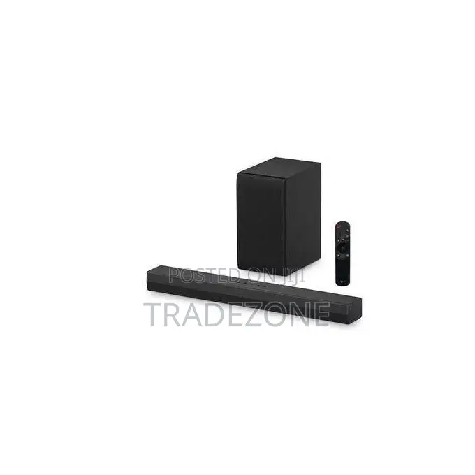 LG 300W 2.1Ch Bluetooth Sound Bar With Wireless Subwoofer – AUD 40ST