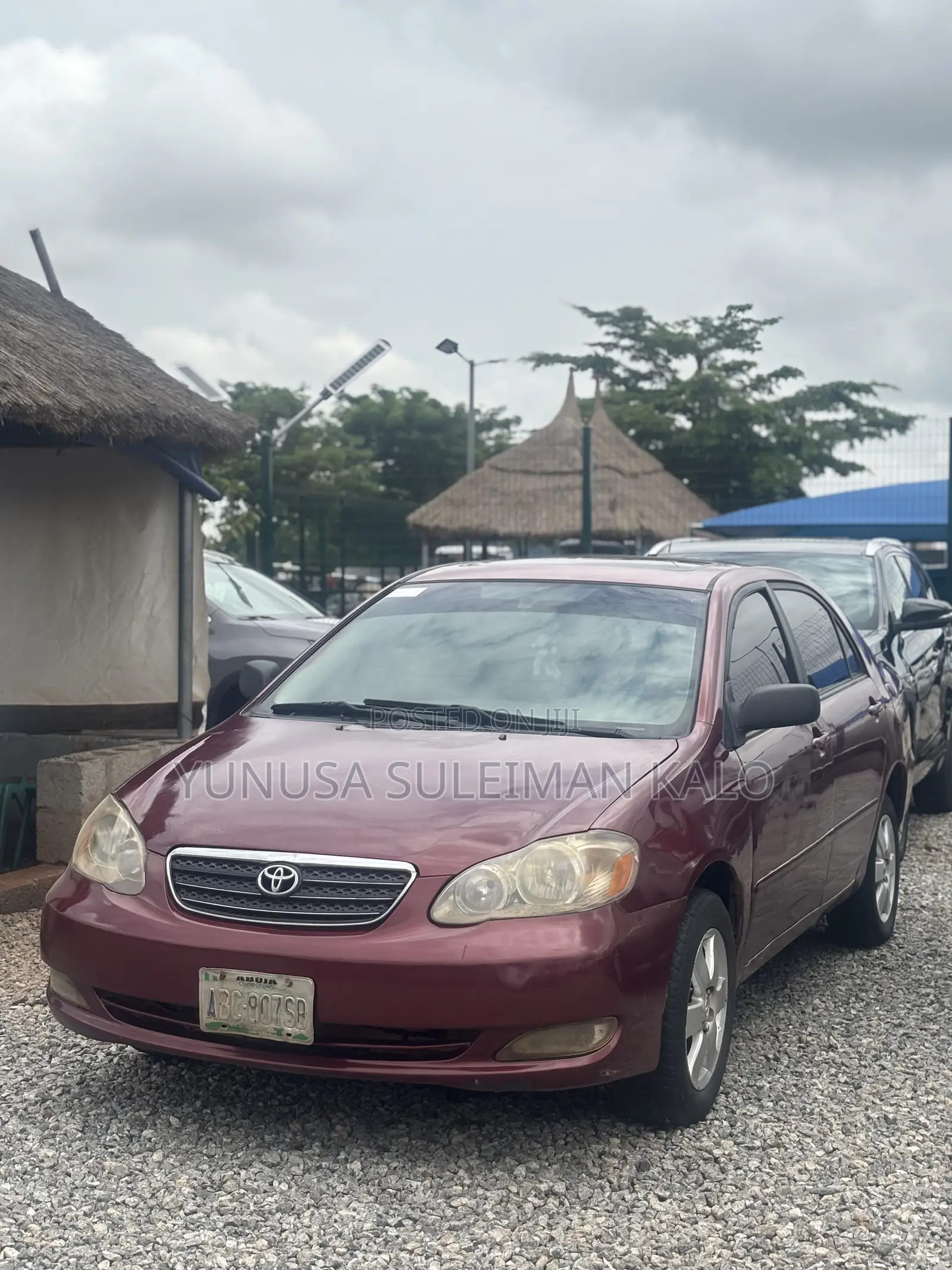 Toyota Corolla LE 2007 Red