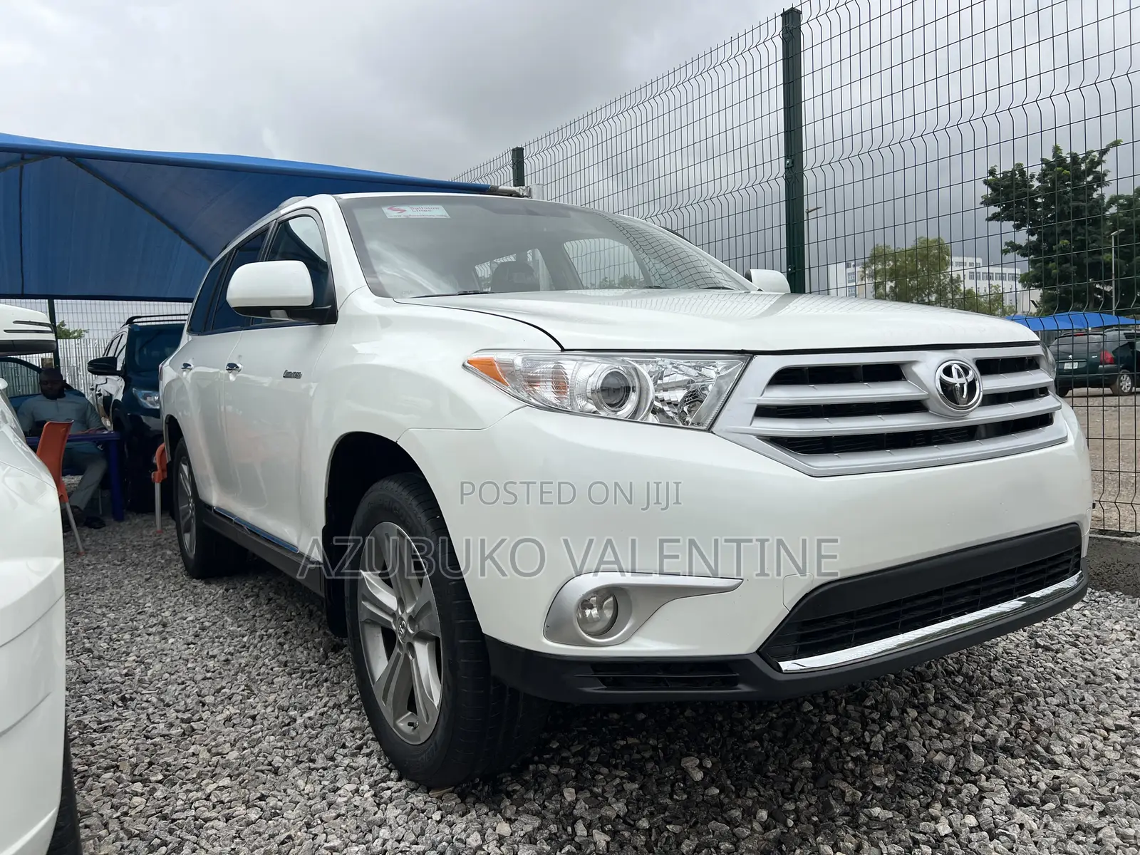 Toyota Highlander Limited 2012 White