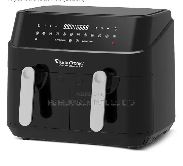 Original Turbotronic XXL Double Basket Airfryer 9ltrs German Used
