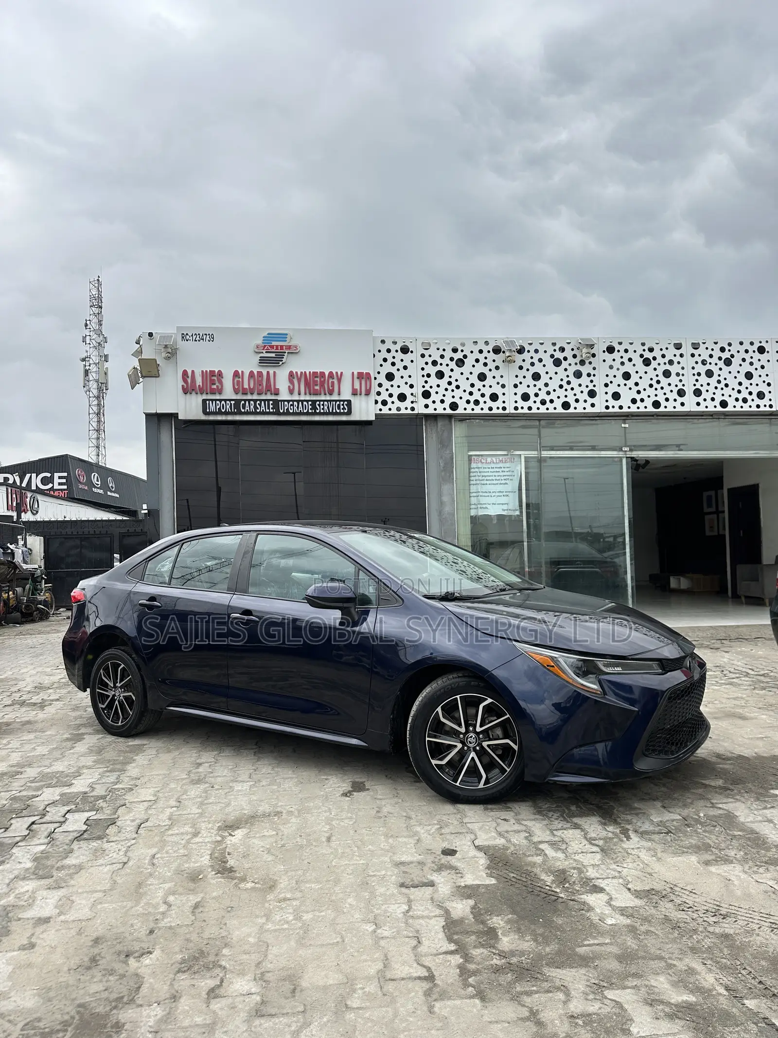 Toyota Corolla LE 2020 Blue