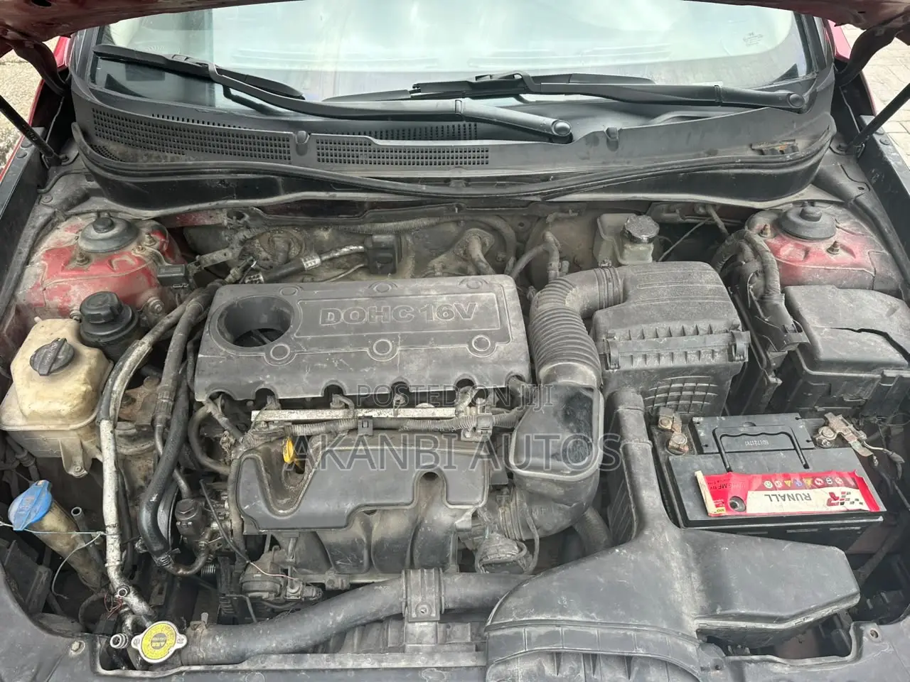 Hyundai Sonata Limited Sedan FWD (2.4L 4cyl 6A) 2013 Red