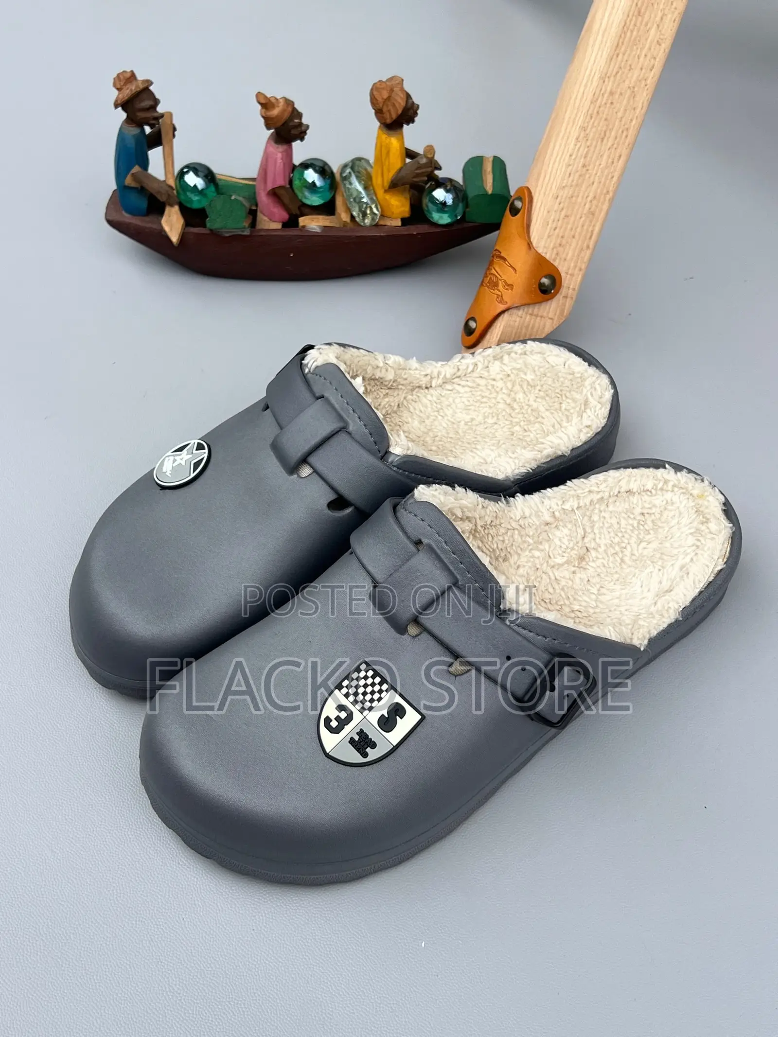 Original Fashion Fur Clogs